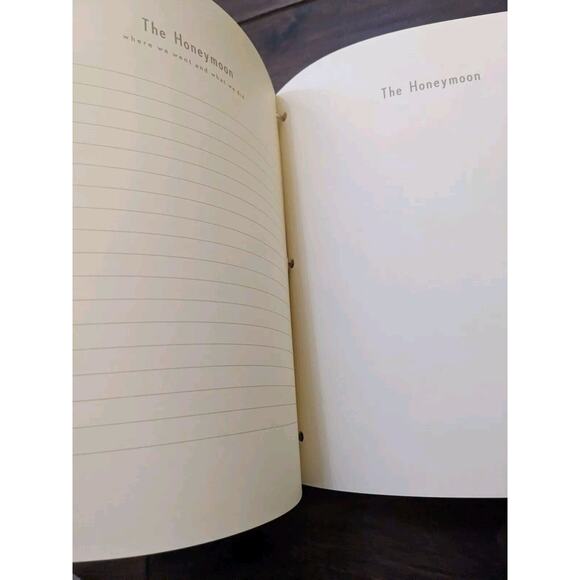 Hallmark Wedding Memory Book Quilted Diamond Cover Pattern New Acid Free - Picture 8 of 11